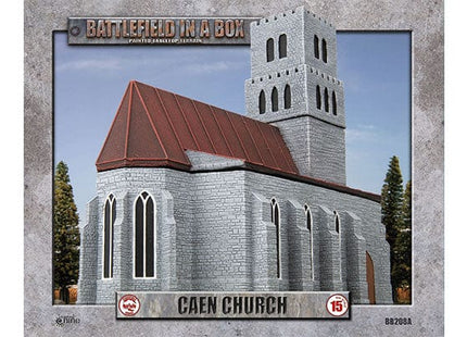 Gamers Guild AZ Gale Force Nine Battlefield in a Box: Estate House - Caen Church - Alternative Paint Scheme (Limited Edition) Battlefront Group