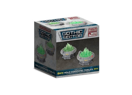 Gamers Guild AZ Gale Force Nine Battlefield in a Box: Gothic Sector: Castograd Holo Command Tables Battlefront Group