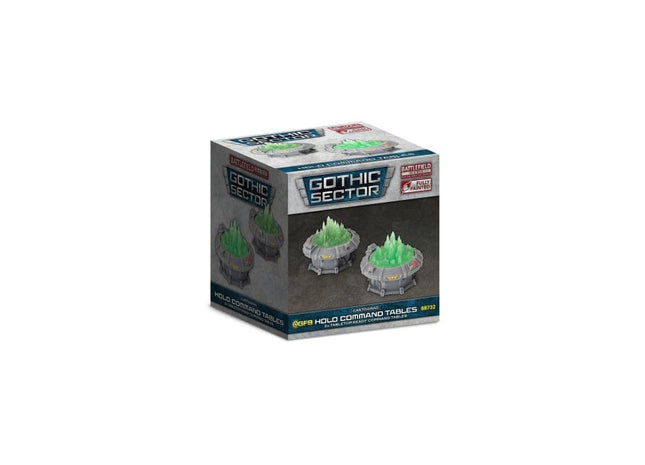 Gamers Guild AZ Gale Force Nine Battlefield in a Box: Gothic Sector: Castograd Holo Command Tables Battlefront Group