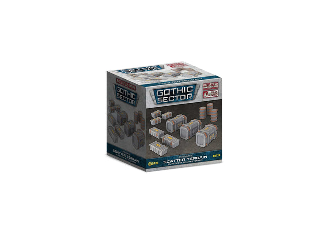 Gamers Guild AZ Gale Force Nine Battlefield in a Box: Gothic Sector: Castograd Scatter Terrain Battlefront Group