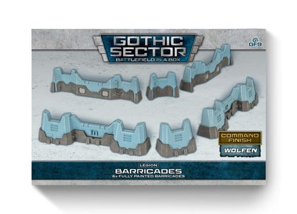 Gamers Guild AZ Gale Force Nine Battlefield in a Box: Gothic Sector: Legion Barricades (Wolfen) Battlefront Group