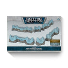 Gamers Guild AZ Gale Force Nine Battlefield in a Box: Gothic Sector: Legion Barricades (Wolfen) Battlefront Group