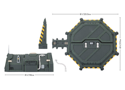 Gamers Guild AZ Gale Force Nine Battlefield in a Box: Gothic Sector: Legion Chapel Barracks Battlefront Group