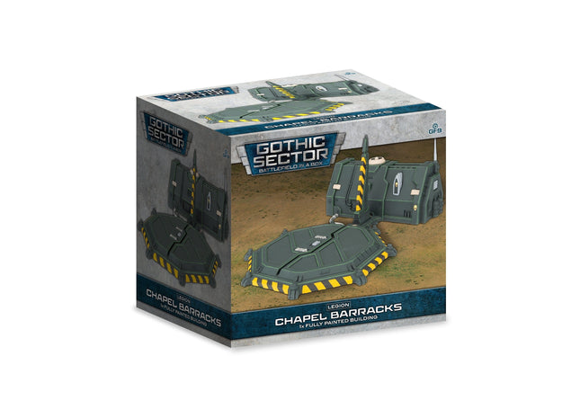 Gamers Guild AZ Gale Force Nine Battlefield in a Box: Gothic Sector: Legion Chapel Barracks Battlefront Group