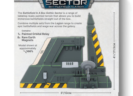 Gamers Guild AZ Gale Force Nine Battlefield in a Box: Gothic Sector: Legion Orbital Relay Battlefront Group