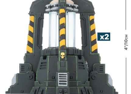 Gamers Guild AZ Gale Force Nine Battlefield in a Box: Gothic Sector: Legion Plasma Generators Battlefront Group