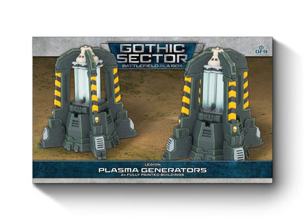 Gamers Guild AZ Gale Force Nine Battlefield in a Box: Gothic Sector: Legion Plasma Generators Battlefront Group