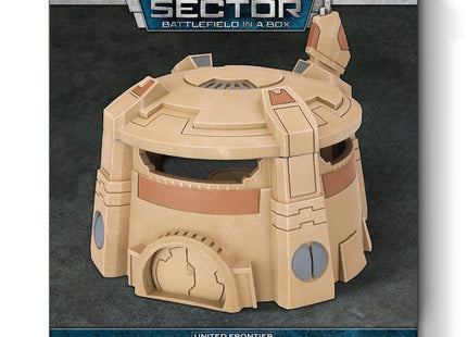 Gamers Guild AZ Gale Force Nine Battlefield in a Box: Gothic Sector: United Frontier Bunker Battlefront Group