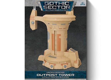 Gamers Guild AZ Gale Force Nine Battlefield in a Box: Gothic Sector: United Frontier Outpost Tower Battlefront Group