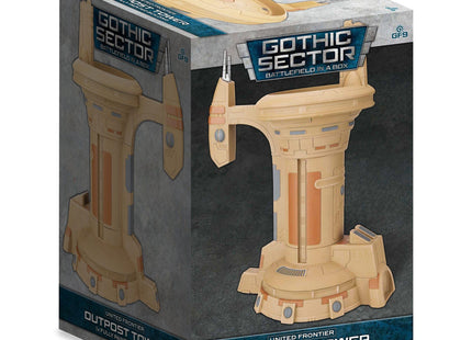 Gamers Guild AZ Gale Force Nine Battlefield in a Box: Gothic Sector: United Frontier Outpost Tower Battlefront Group