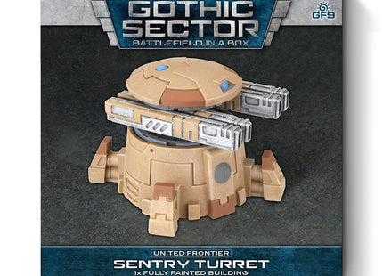 Gamers Guild AZ Gale Force Nine Battlefield in a Box: Gothic Sector: United Frontier Sentry Turret Battlefront Group