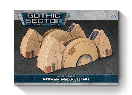 Gamers Guild AZ Gale Force Nine Battlefield In A Box: Gothic Sector: United Frontier Shield Generator Battlefront Group