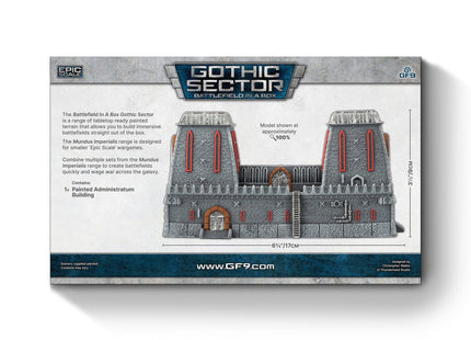 Gamers Guild AZ Gale Force Nine Battlefield in a Box: Mundus Imperialis: Administratum Battlefront Group