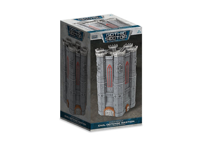 Gamers Guild AZ Gale Force Nine Battlefield in a Box: Mundus Imperialis: Civil Defense Bastion Battlefront Group