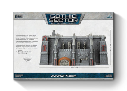 Gamers Guild AZ Gale Force Nine Battlefield in a Box: Mundus Imperialis: Manufactorium Depot Battlefront Group