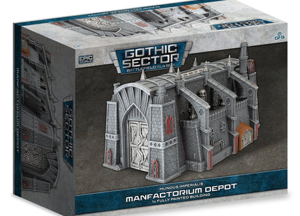 Gamers Guild AZ Gale Force Nine Battlefield in a Box: Mundus Imperialis: Manufactorium Depot Battlefront Group