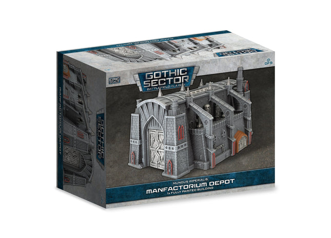 Gamers Guild AZ Gale Force Nine Battlefield in a Box: Mundus Imperialis: Manufactorium Depot Battlefront Group