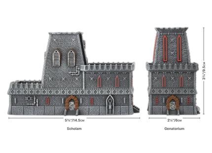 Gamers Guild AZ Gale Force Nine Battlefield in a Box: Mundus Imperialis: Scholam and Genatorium Battlefront Group
