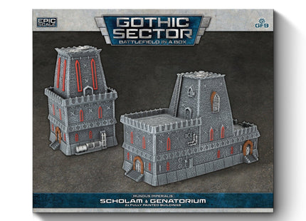 Gamers Guild AZ Gale Force Nine Battlefield in a Box: Mundus Imperialis: Scholam and Genatorium Battlefront Group