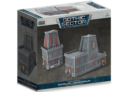 Gamers Guild AZ Gale Force Nine Battlefield in a Box: Mundus Imperialis: Scholam and Genatorium Battlefront Group