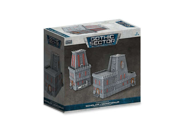 Gamers Guild AZ Gale Force Nine Battlefield in a Box: Mundus Imperialis: Scholam and Genatorium Battlefront Group