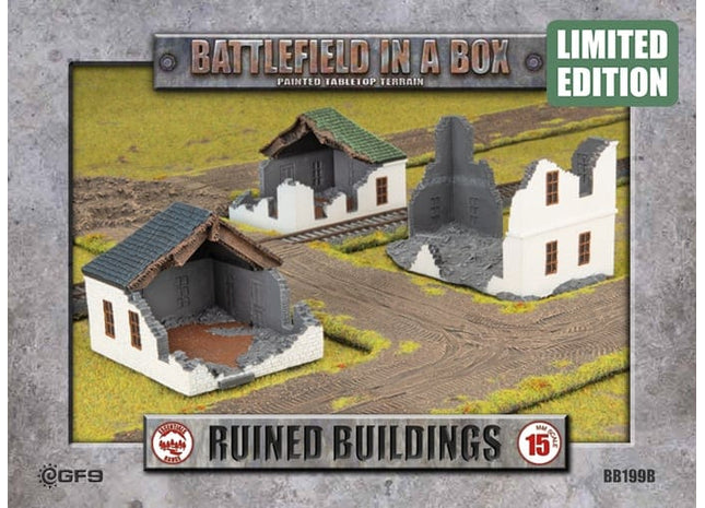 Gamers Guild AZ Gale Force Nine Battlefield in a Box: Ruined Buildings - Alternative Paint Scheme (Limited Edition) Battlefront Group