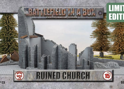 Gamers Guild AZ Gale Force Nine Battlefield in a Box: Ruined Church - Alternative Paint Scheme (Limited Edition) - Black Friday Battlefront Group