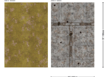 Gamers Guild AZ Gale Force Nine Battlefield in a Box: Rural / City Gaming Mat Battlefront Group