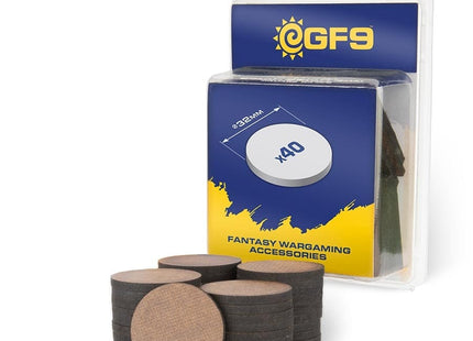 Gamers Guild AZ Gale Force Nine Gale Force 9: MDF Bases Round 32mm (40ct) GTS