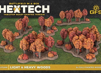 Gamers Guild AZ Gale Force Nine Hextech: Autumn: Light & Heavy Woods Battlefront Group