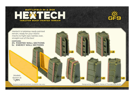Gamers Guild AZ Gale Force Nine Hextech: Dropbase Delta: Energy Walls Battlefront Group