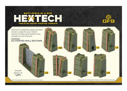 Gamers Guild AZ Gale Force Nine Hextech: Dropbase Delta: Fortress Walls Battlefront Group