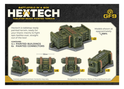 Gamers Guild AZ Gale Force Nine Hextech: Dropbase Delta: Personnel Buildings Battlefront Group