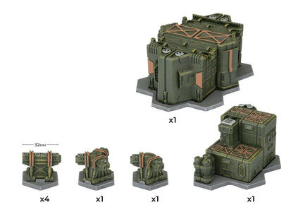 Gamers Guild AZ Gale Force Nine Hextech: Dropbase Delta: Power Station Battlefront Group