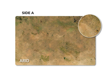 Gamers Guild AZ Gale Force Nine Hextech: Game Mat 2 (Arid/Urban) Battlefront Group