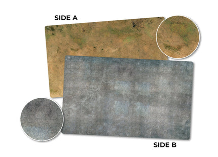 Gamers Guild AZ Gale Force Nine Hextech: Game Mat 2 (Arid/Urban) Battlefront Group