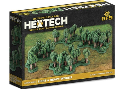 Gamers Guild AZ Gale Force Nine Hextech: Grasslands - Light and Heavy Woods (Pre-Order) Battlefront Group