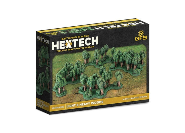 Gamers Guild AZ Gale Force Nine Hextech: Grasslands - Light and Heavy Woods (Pre-Order) Battlefront Group