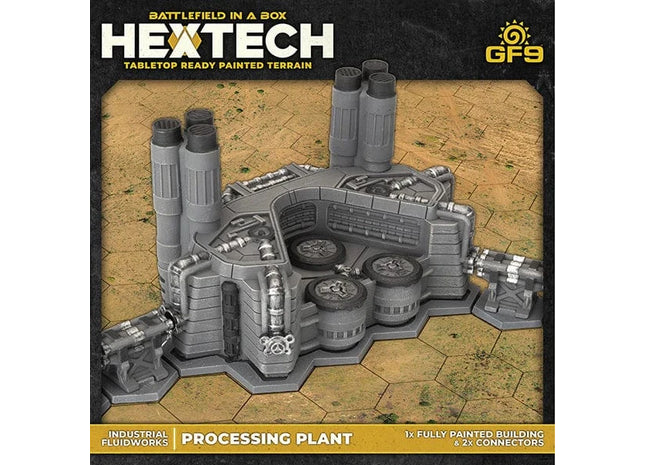 Gamers Guild AZ Gale Force Nine Hextech: Industrial Fluidworks - Processing Plant (Pre-Order) Battlefront Group