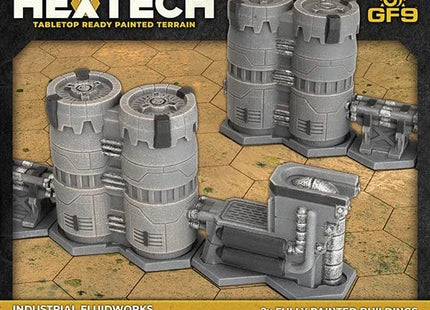 Gamers Guild AZ Gale Force Nine Hextech: Industrial Fluidworks - Small Storage Tanks (Pre-Order) Battlefront Group