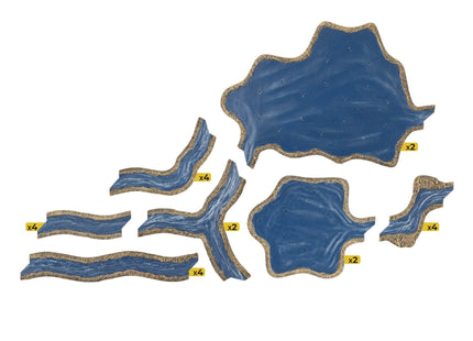 Gamers Guild AZ Gale Force Nine Hextech: Rivers and Lakes Battlefront Group