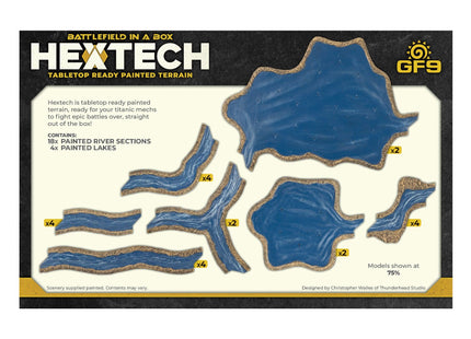 Gamers Guild AZ Gale Force Nine Hextech: Rivers and Lakes Battlefront Group