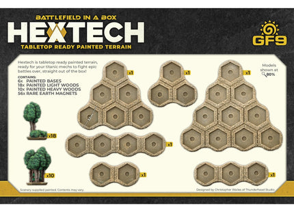 Gamers Guild AZ Gale Force Nine Hextech: Summer: Light and Heavy Woods Battlefront Group