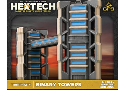 Gamers Guild AZ Gale Force Nine Hextech: Trinity City: Binary Towers Battlefront Group
