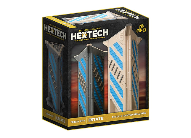 Gamers Guild AZ Gale Force Nine Hextech: Trinity City: Estate Battlefront Group