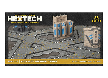 Gamers Guild AZ Gale Force Nine Hextech: Trinity City: Highway Intersections Battlefront Group