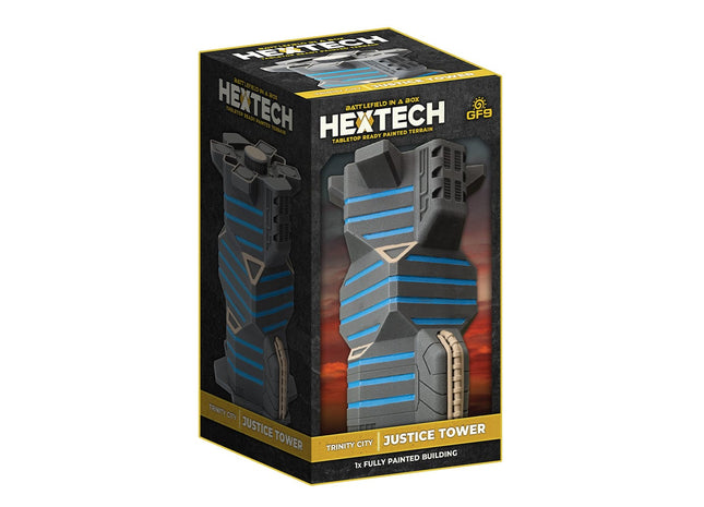Gamers Guild AZ Gale Force Nine Hextech: Trinity City: Justice Tower Battlefront Group
