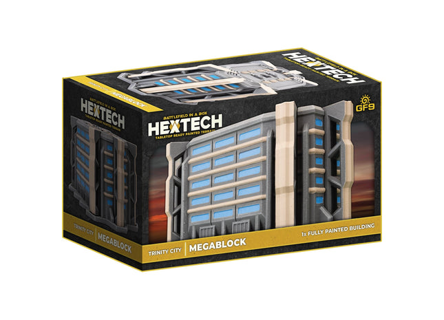 Gamers Guild AZ Gale Force Nine Hextech: Trinity City: Megablock Battlefront Group