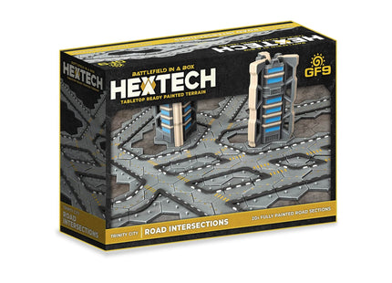 Gamers Guild AZ Gale Force Nine Hextech: Trinity City: Road Intersections Battlefront Group