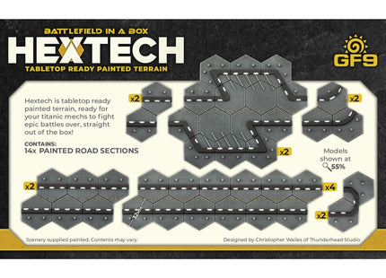 Gamers Guild AZ Gale Force Nine Hextech: Trinity City: Roads Battlefront Group